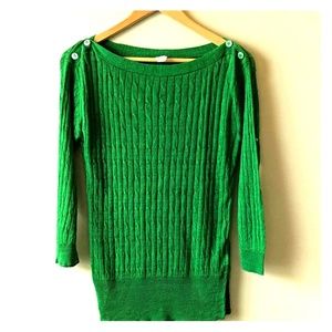 J Crew Cable Knit Sweater